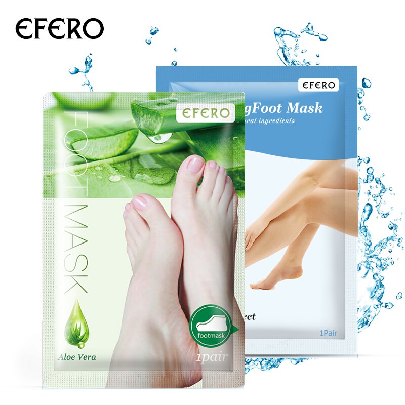 EFERO Exfoliating Foot Masks  2/3pairs