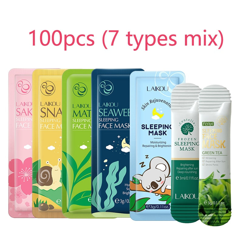 LAIKOU Moisturizing Sleeping Mask 100 pcs