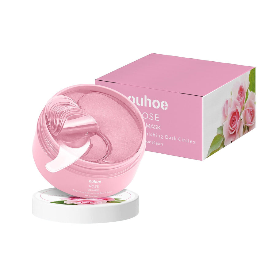 OUHOE Anti Wrinkle Rose Eye Mask