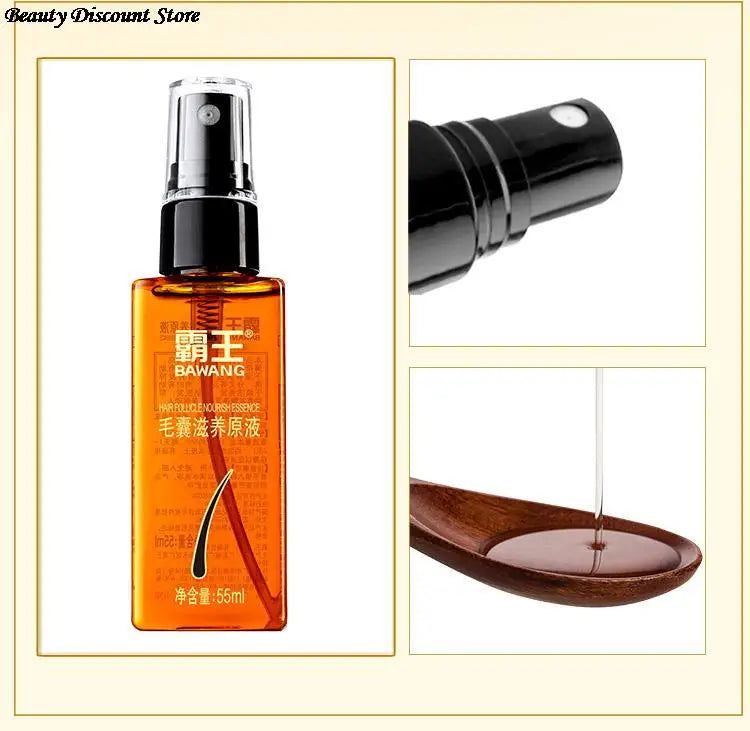 Chinese Herbal Medicine Hair Growth Oil Prevent Anti hair Loss Products Essence Liquid