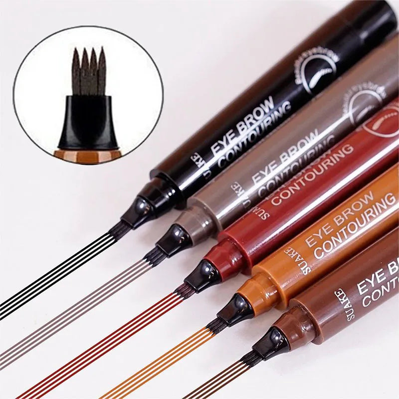 Microblading Eyebrow Pen Makeup  Waterproof Liquid Eyebrow Pencil Tattoo Pen