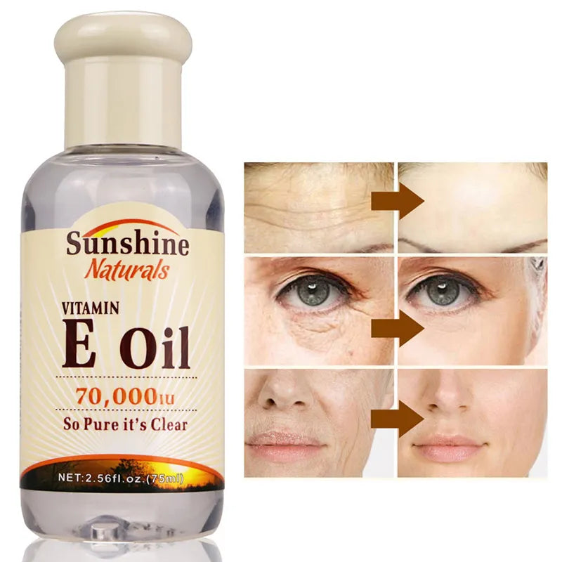 Vitamin E Face Serum Oil Anti-Wrinkle Spot Repai Dark 75ml