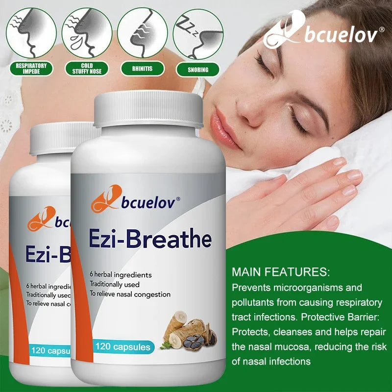 Natural Expectorant: BCUELOV EZI -Breatheb Combat Oxidative Respiratory Infections, Clear Airways