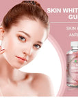 Skin Whitening Gummies Glutathione Collagen & Biotin Hydrated Youthful Skin Glow and Sport  Anti-Aging 2000mg