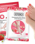 EFERO Exfoliating Foot Masks  2/3pairs