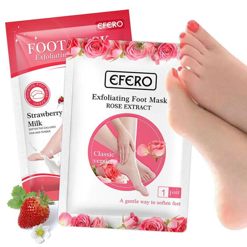 EFERO Exfoliating Foot Masks  2/3pairs