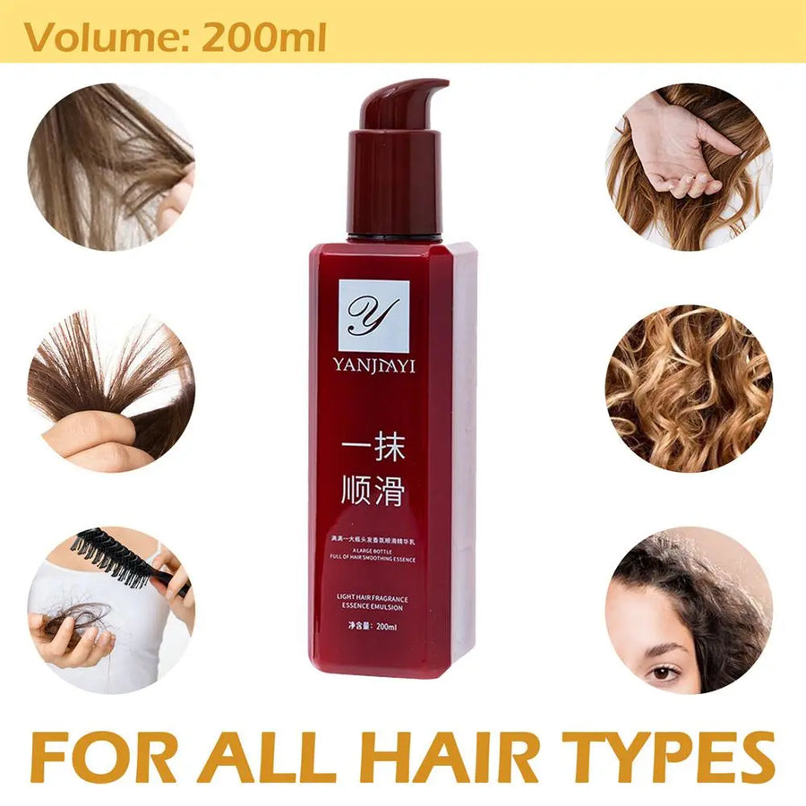 Yanjiayi Hair Conditioner Smoothing Magical Damaged Frizzy Hair For Women 200ml