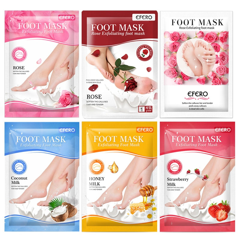 EFERO Feet Exfoliating Foot Mask 6Pair