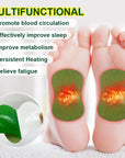 12pcs=1bag Detox Foot Patch Wormwood Foot Detox Pads Improve Sleep Slimming Promote Blood Circulation Foot Care Plaster W011