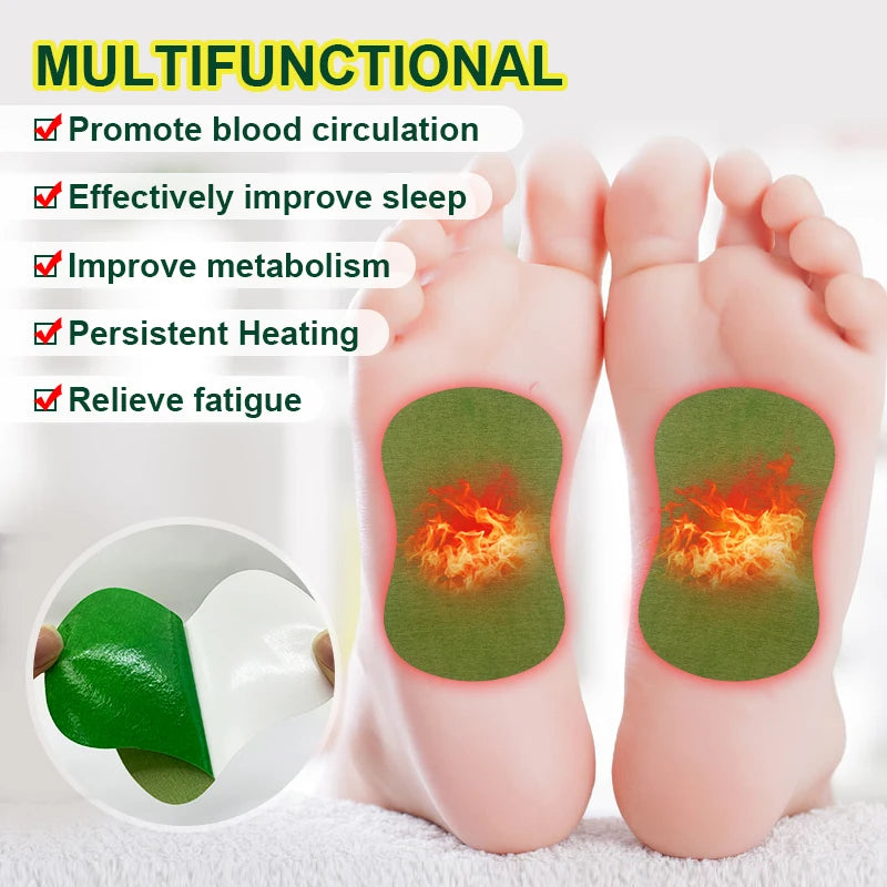 24pcs=2bags Foot Health Patch Relax Body Improve Sleep Body Detox Foot Patch Relieve Bad Breath Beauty Herbal Foot Pads A833