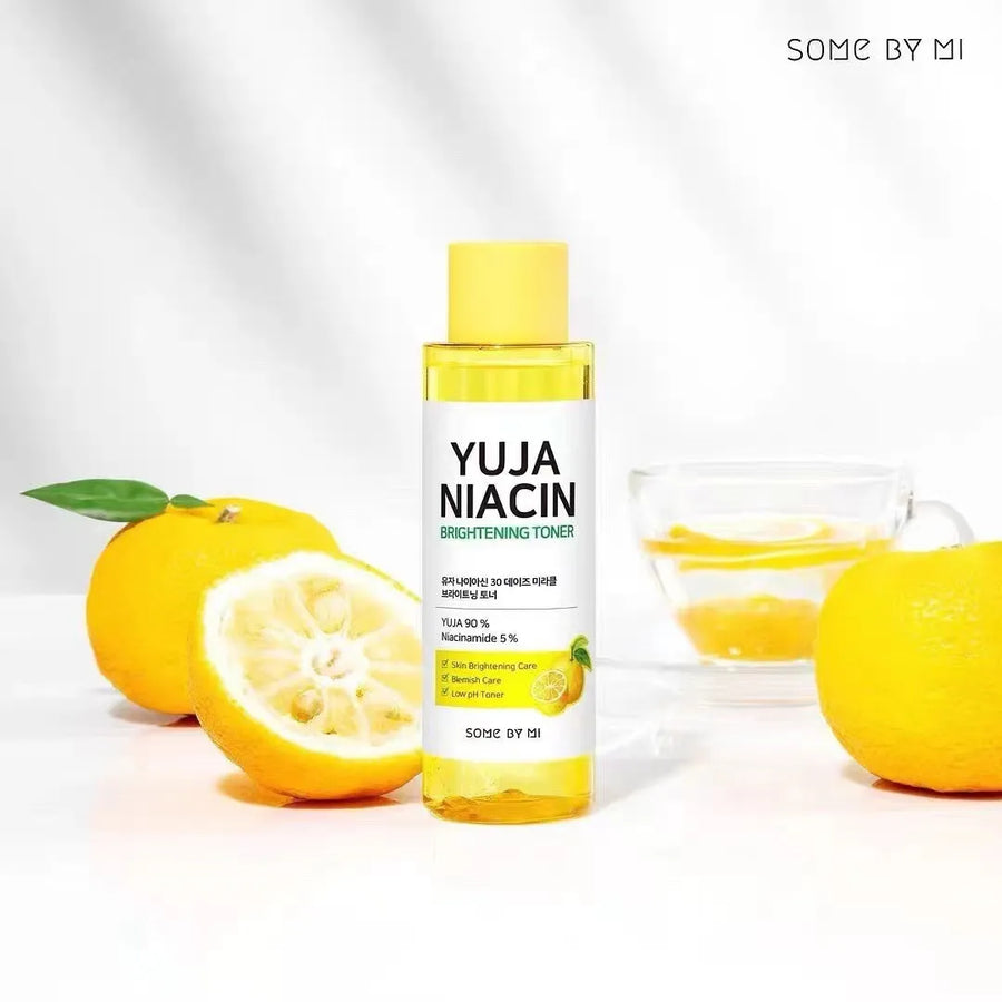 Yuja Niacin Brightening Toner Yuja & Niacinamide Somw BY MI Oil Control Whitening Skin