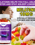 Melatonin Gummies Supplements - Helps Relieve Insomnia 10kg For Women and Men