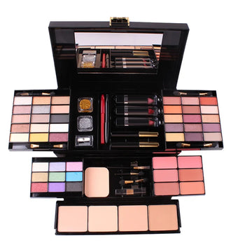 MISSA ROSE Professional Makeup Set Box Matte Glitter Eyeshadow Powder Blush For Women