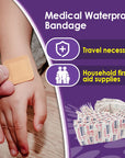 20pcs Band-Aid Waterproof Bandage Sterile Band Aids Medical Hemostatic Patch Bandaids First-aid Kit Adhesive Bandage Tape A1579