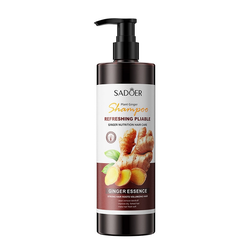 SADOER Ginger Shampoo Conditioner Mask Promote Hair Growth