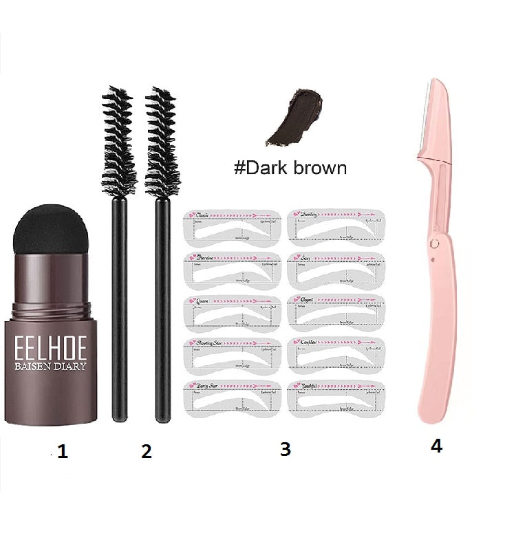 EELHOE One Step Eyebrow Shaping Kit Professional