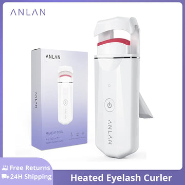 ANLAN Heated Eyelash Curler Rechargeable Eyelashes  Electric Makeup Tools