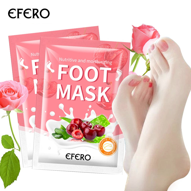 EFERO Exfoliating Foot Masks  2/3pairs