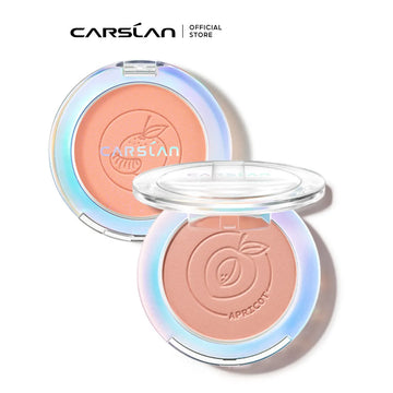 CARSLAN 6 Colors Dazzling Blush Palette Nude Matte Shimmer Glitter Eyeshadow