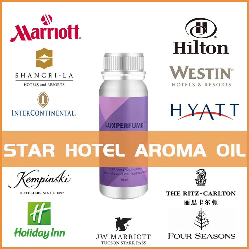 Aroma Diffuser Essential Oils  Aromatic Oil Hotels Air Freshener Home Fragrance Scent Machine  100ml