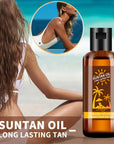 Body Bronzer tanning Oil outdoor