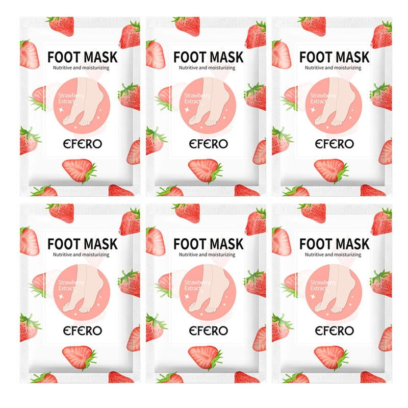 EFERO Feet Exfoliating Foot Mask 6Pair