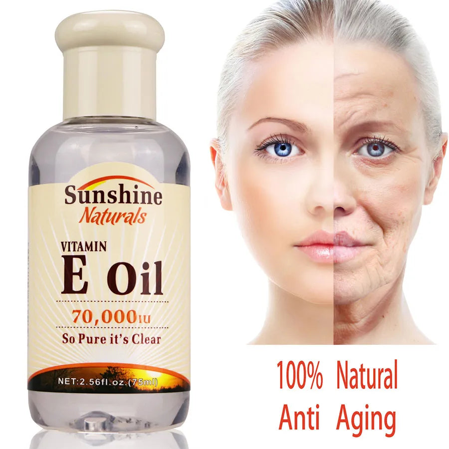 Vitamin E Face Serum Oil Anti-Wrinkle Spot Repai Dark 75ml