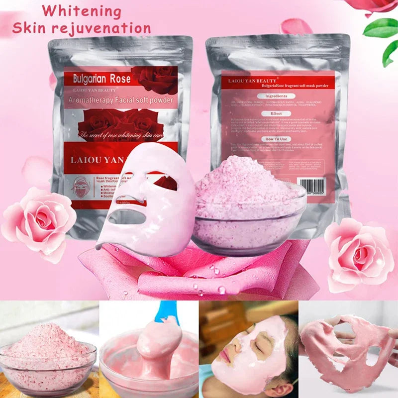 800g Collagen Brightening Jelly Soft Mask Powder SPA Moisturizing Shrink Pore Skin Care Soft Mask Powder Orange Vc Bird's Nest