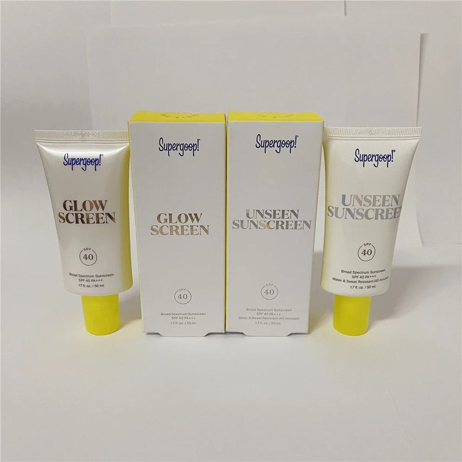 Supergoop  Glowscreen Unseen Sunscreen Broad Spectrum Face Beauty Health Make Up Maquiagem