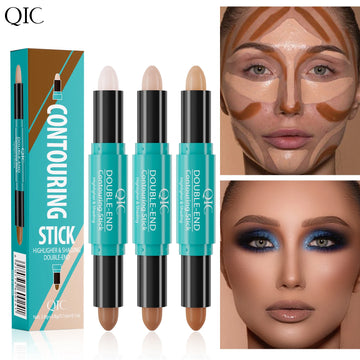 QIC Face Foundation Concealer Pen Long Lasting Dark Circles Corrector Contour