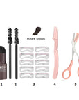 EELHOE One Step Eyebrow Shaping Kit Professional