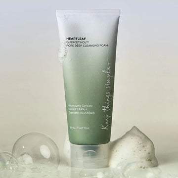 Quercetin Pore Deep Cleansing Foam Facial Cleanser 150ml