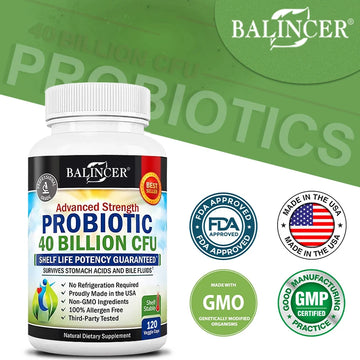 Promotes Natural Balance and High Nutrient Absorption To Help Relieve Intestinal Discomfort, Gas, Bloating and Constipation