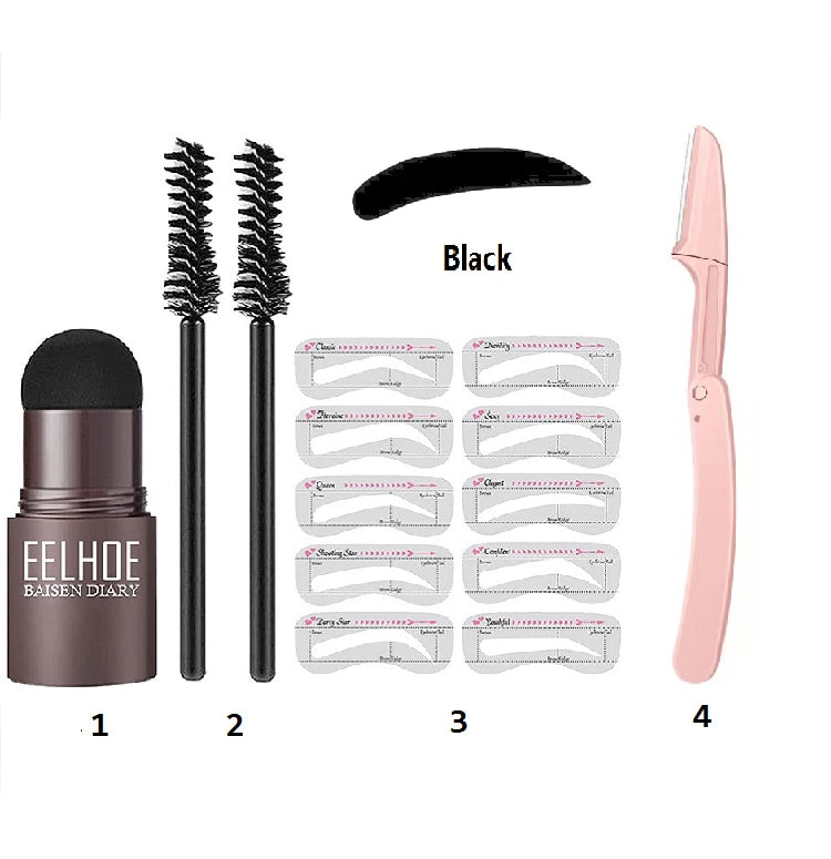 EELHOE One Step Eyebrow Shaping Kit Professional