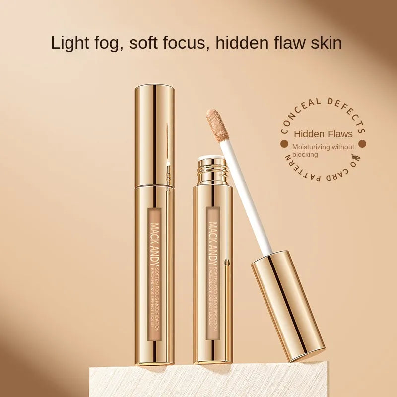 MACKANDY Soft Focus Face Concealer Waterproof Liquid Face Concealer