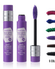 Waterproof 5D Mascara Quick Dry Blue,Purple, Gold, Black Long Eyelash Color Mascara