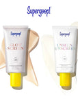 Supergoop  Glowscreen Unseen Sunscreen Broad Spectrum Face Beauty Health Make Up Maquiagem