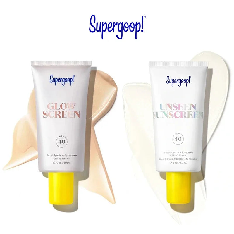 Supergoop  Glowscreen Unseen Sunscreen Broad Spectrum Face Beauty Health Make Up Maquiagem