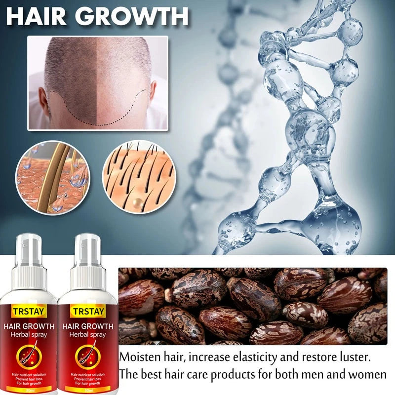 Hair Growth Fast Hair Growth  Anti Hair Loss Natural Beauty Health Hair Care