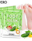 EFERO Exfoliating Foot Masks  2/3pairs