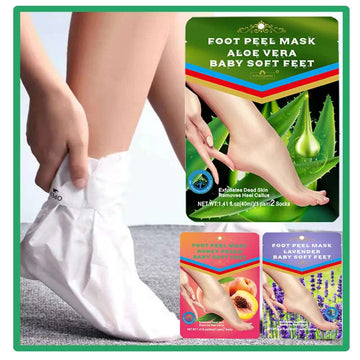 1 Pair/2PCS Exfoliating Foot Peeling Mask Pedicure Socks Scrub For Repair Dead Skin Remove Peel Off Care Korean Cosmetic 40Ml