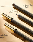 CARSLAN Long-lasting Eyeliner Pencil Waterproof Smudge Proof Quick Drying Makeup