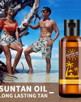 Body Bronzer tanning Oil outdoor