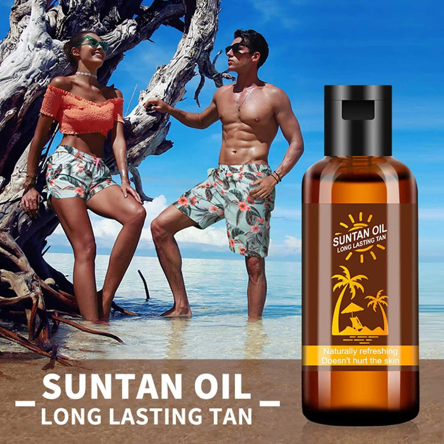 Body Bronzer tanning Oil outdoor