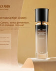 MACKANDY Wormwood Extract Non-Stick Anti-Sweat Foundation Hold Makeup Lasting Natural Skin-Friendly Concealer 30gm