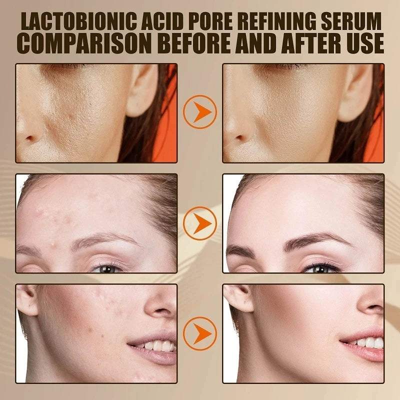 Vitamin C Skin Face Serum Lifting Anti Wrinkle Face Serum Collagen Shrink Pores Anti-Aging Moisturizing Dry Skin Care Products