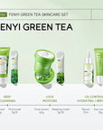 Green Tea Skin Care Products Repairing Oil Control  Facial Sleeping Mask Face Care