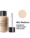 LOOKAVE Full Coverage Concealer For Blemish Prone Skin