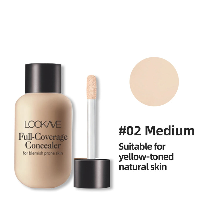 LOOKAVE Full Coverage Concealer For Blemish Prone Skin