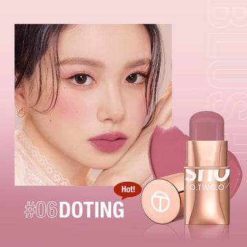 O.TWO.O Lipstick Blush Stick 3-in-1 Eyes Cheek and Lip Doting